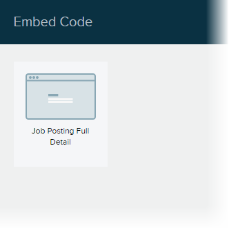 Content tab > Share > Embed Code > Choose Visualizer