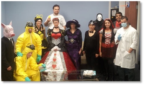 Halloween costumes at DNN