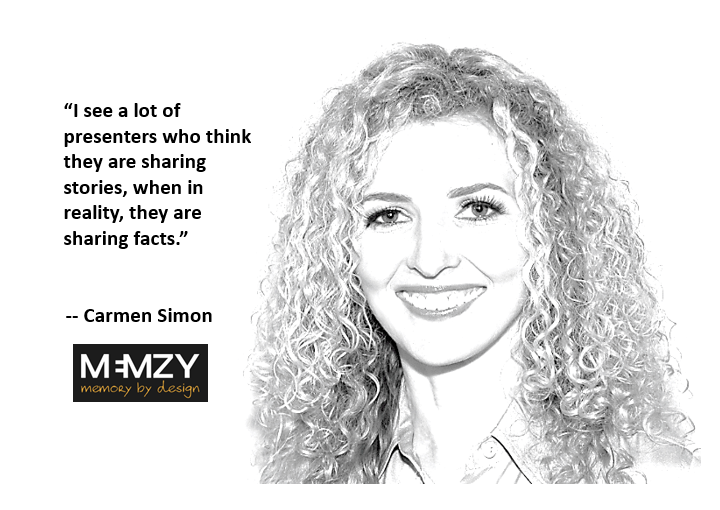 Carmen Simon, Founder of Memzy