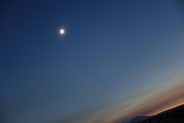 eclipse photo from oregon