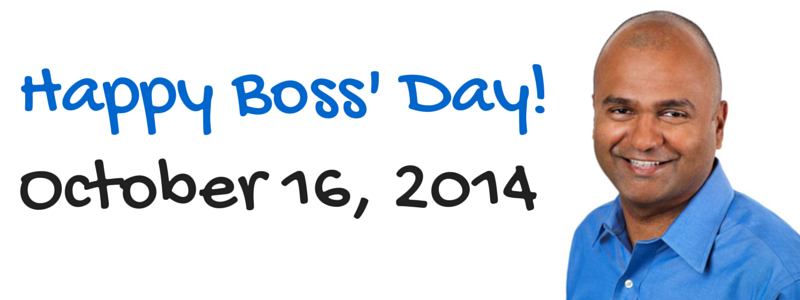 happy boss' day to Navin Nagiah