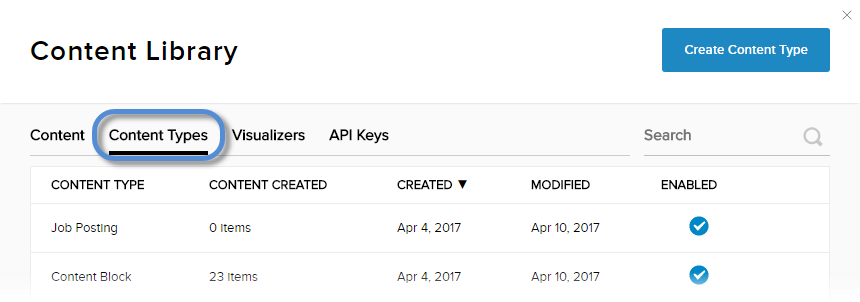 Content Types